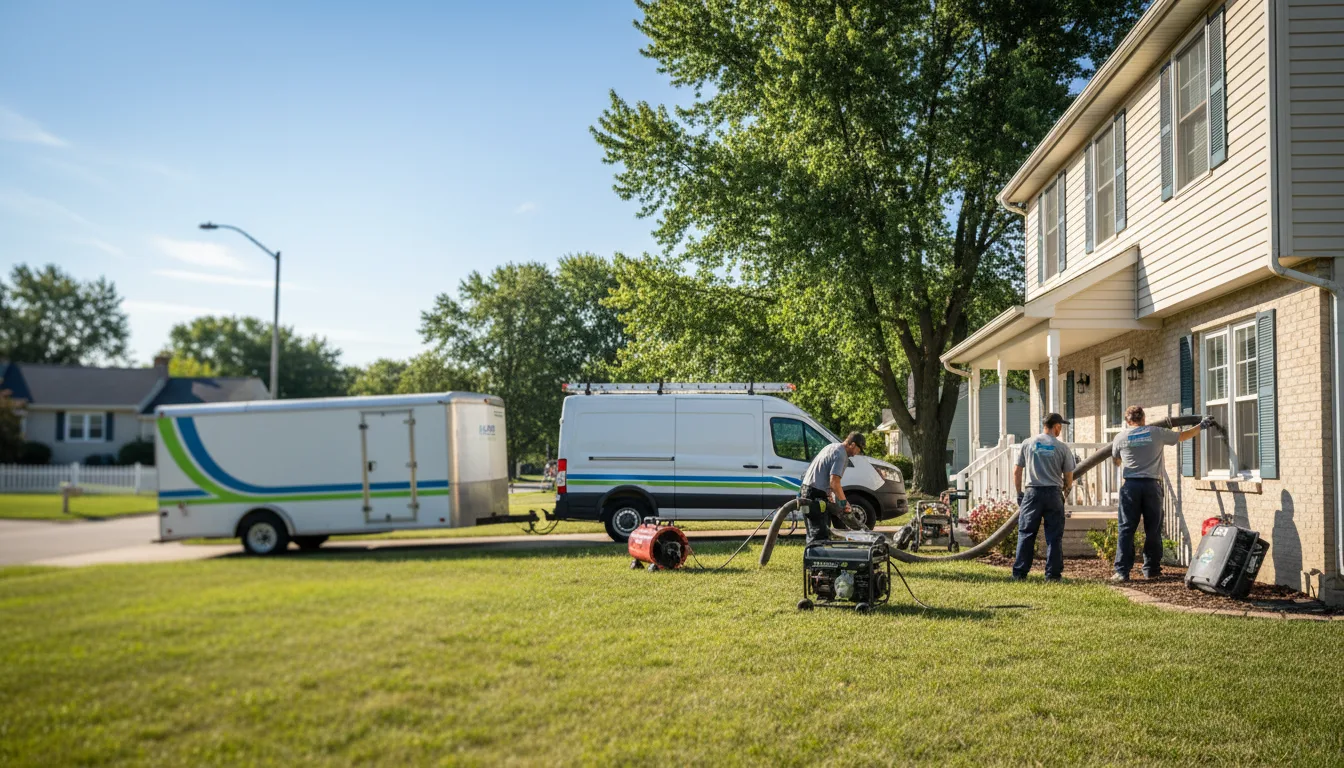 Flooded Basement Restoration And Cleanup With Repair in Watford City, ND near me
